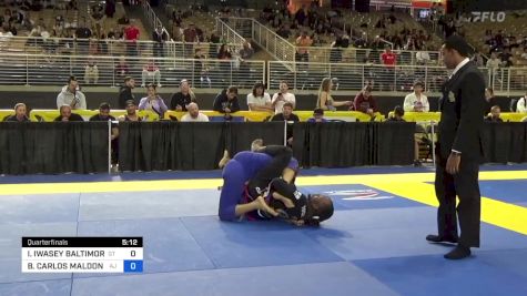 IJAH IWASEY BALTIMORE vs BRYAN CARLOS MALDONADO 2024 Pan Jiu Jitsu IBJJF Championship