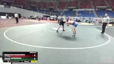 5A-220 lbs Semifinal - Brash Henderson, Silverton vs Sebastian Echeverria, Hillsboro