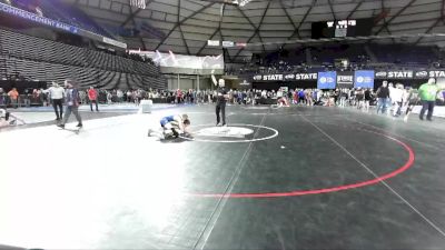 83 lbs Quarterfinal - Layne Swift, Thunder Mountain Wrestling Club vs Dominick Sanchez, Forks Wrestling Club