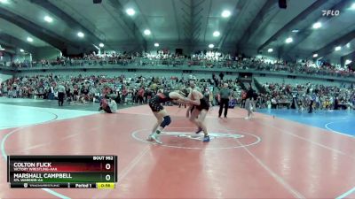 115 lbs Cons. Round 3 - Colton Flick, Victory Wrestling-AAA vs Marshall Campbell, STL Warrior-AA 