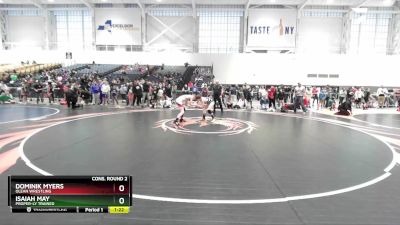 106 lbs Cons. Round 2 - Isaiah May, Proper-ly Trained vs Dominik Myers, Olean Wrestling