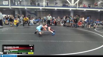 88 lbs Round 1 (8 Team) - Brady Zabriskie, Iron Horse vs Dillinger Collins, East Coast Elite