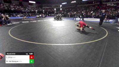 145 lbs Round Of 64 - Colton Silva, Oakdale (SJ) vs Max Del Bosque, Clovis North (CS)