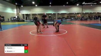 170 lbs 3rd Place - Aiden Bowers, Christian Brothers High School Wrestling vs Claude Moates, Oklahoma