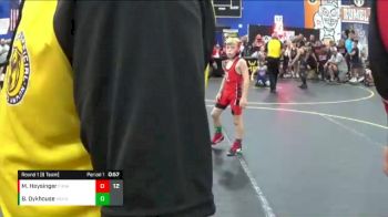 56 lbs Round 1 (6 Team) - Mac Heysinger, The Funky Singlets vs Braden Dykhouse, Mat Monsters