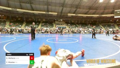 135 lbs Consi Of 16 #2 - Gavin Wallace, R.A.W. vs Caleb Moates, F-5 Grappling