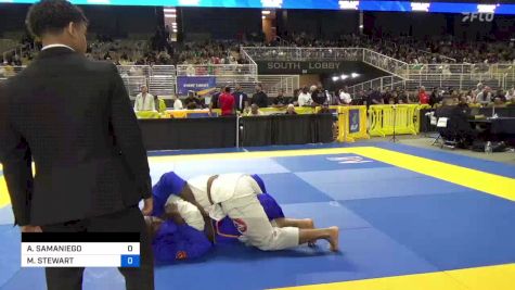 ALEXIS SAMANIEGO vs MARCUS STEWART 2024 Pan Jiu Jitsu IBJJF Championship