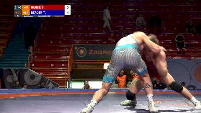 70kg - Tyler Berger, USA vs Benedikt Huber, AUT