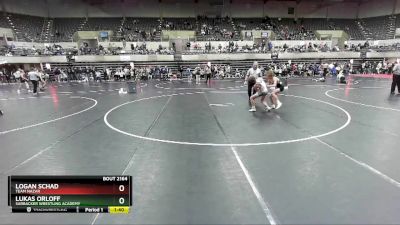 119 lbs Cons. Round 2 - Lukas Orloff, Sarbacker Wrestling Academy vs Logan Schad, Team Nazar