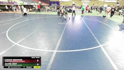 156-156 lbs Round 1 - Carson Bremmer, Sarbacker Wrestling Academy vs Oliver Gray, Viking Wrestling Club (IA)