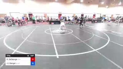 57 kg Cons 8 #1 - Ryan DeGeorge, New Jersey vs Gavin Rangel, Newberg High School Wrestling