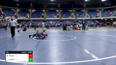 101 lbs Semifinal - Jackson Soney, Normal vs Bernardo Roque, Taft