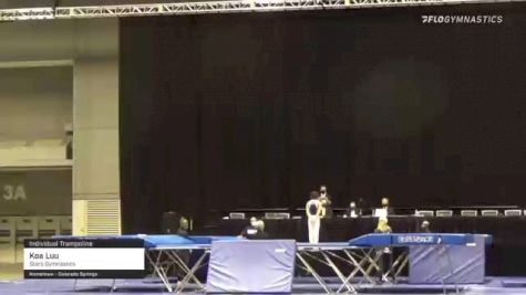 Koa Luu - Individual Trampoline, Stars Gymnastics - 2021 USA Gymnastics Championships