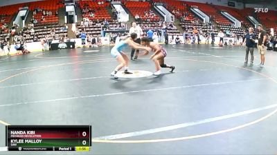 135 lbs Semifinal - Kylee Malloy, SAW vs Nanda Kibi, Michigan Revolution