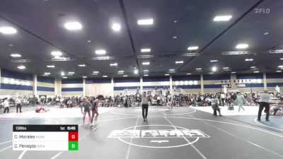 138 lbs Consi Of 16 #2 - Caleb Morales, RedWave vs Caleb Penagos, SoCal Hammers