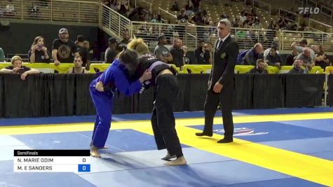 NNENA MARIE ODIM vs MARY E SANDERS 2024 Pan Jiu Jitsu IBJJF Championship