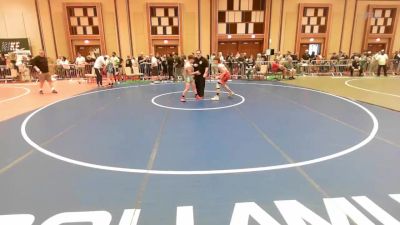 97 lbs Quarterfinal - Brogan Lefever, Ny vs Wyatt Spencer, Pa