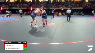 285-2A/1A Cons. Semi - Mason Wolfensberger, Williamsport vs Derek Martin, Manchester Valley