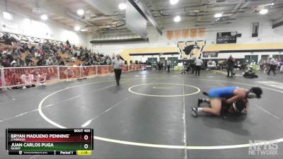 190 lbs Semifinal - Juan Carlos Puga, Gilroy vs Bryan Madueno Pennington, Lynbrook