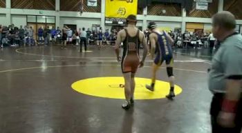 171lbs semifinals- Dylan Fors vs Gage Baumer