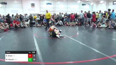 125 lbs Pools - Bryce Glaze, The Asylum Red vs Max Woods, University Hawks W.A.