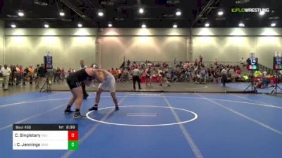 285 lbs Rd Of 16 - Chase Singletary, Ohio State vs Conan Jennings, Northwestern