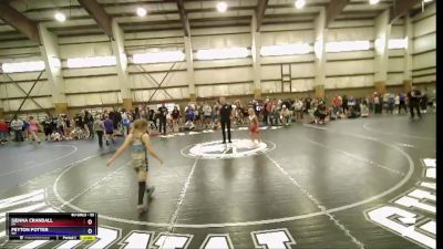 55 lbs Round 3 - Sienna Crandall, NV vs Peyton Potter, WY