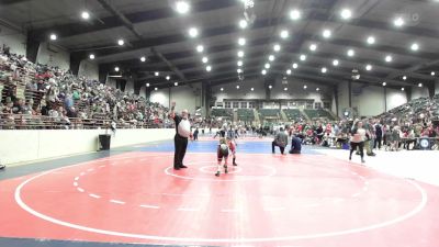 60 lbs Consolation - Charlotte Wingrove, Backyard Bullies Wrestling Club vs Aubrie Twaddle, Savannah Wrestling Center