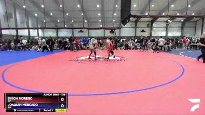 138 lbs Cons. Round 3 - Simon Moreno, WA vs Joaquin Mercado, WA