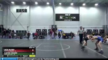 96 lbs Round 5 (8 Team) - Carter Kinard, Warhawks Red vs Jack Silfies, Vougars Honors