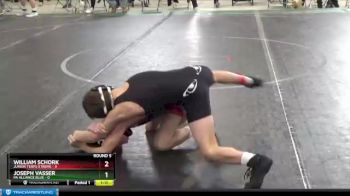 76 lbs Round 5 (6 Team) - Joseph Vasser, PA Alliance Blue vs William Schork, Junior Terps Xtreme