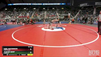 3A-132 lbs Quarterfinal - Axel Mackinnon, Green River vs Porter Kemp, Pinedale