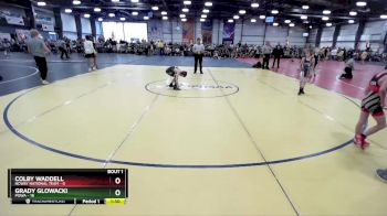 60 lbs Rd# 1 9:00am Friday - Grady Glowacki, POWA vs Colby Waddell, NCWAY National Team