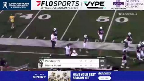 Replay: Stony Point HS vs Vandegrift HS - 2021 Vandegrift vs Stony Point | Sep 17 @ 7 PM