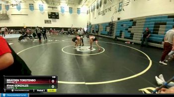 138 lbs Round 5 (10 Team) - Ryan Gonzales, Central vs Brayden Torstenbo, Rawlins