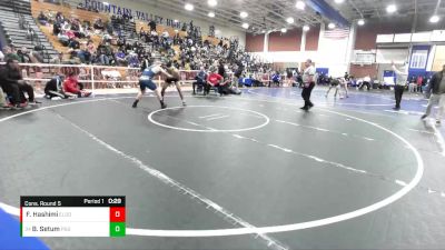 182 lbs Cons. Round 5 - Benjamin Setum, Pacifica (Garden Grove) vs Farzad Hashimi, El Dorado