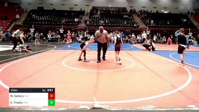 67 lbs Consolation - Mason Sellers, Tahlequah Wrestling Club vs Knox Trosky, Claremore Wrestling Club