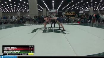 197 lbs Semis & 1st Wrestleback (8 Team) - Hunter Brown, Emory & Henry vs Seth Konynenbelt, Grand Valley State WC