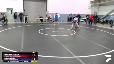 126 lbs Rr3 - Owen Peterson, Interior Grappling Academy vs Damon May, Kodiak Wrestling Club