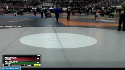 182 lbs Cons. Round 6 - Ares Swain, Newport vs Asa Knutson, Hanford