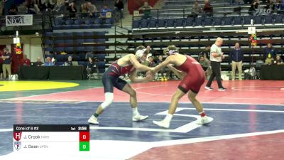 149 lbs Consi Of 8 #2 - Jack Crook, Harvard vs Jackson Dean, Univ Of Pennsylvania