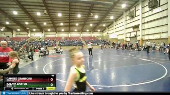 65 lbs Round 5 (6 Team) - Kalaya Baxter, Idaho vs Camree Cranford, Utah Gold