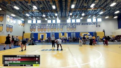 165 lbs Cons. Round 3 - Naushad Bashir, Youth Impact Center vs Deacon Delong, Attack