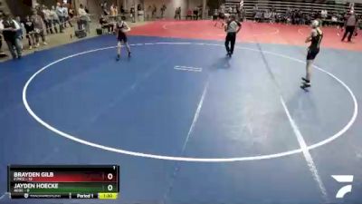 115 lbs Semis (4 Team) - Brayden Gilb, F/MCC vs Jayden Hoecke, ACGC