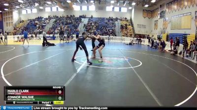 120 Blue Round 1 - Marlo Clark, Timber Creek vs Connor Walshe, Wellington Community Hs