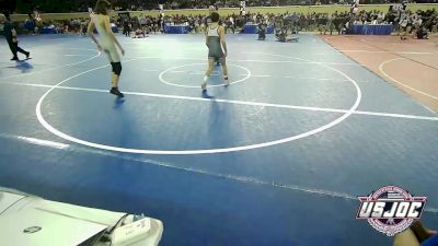 86 lbs Quarterfinal - Cache Williams, Team Choctaw vs Jerry Venable, Enid Youth Wrestling Club