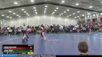 130 lbs Round 2 (6 Team) - Jesse Reed, Montana White vs James Richard, Iowa Red