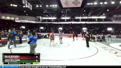 Girls 170 lbs Semifinal - Billie Bonwell, SLAM Academy (Girls) vs Gernyria Haqq, Federal Way (Girls)