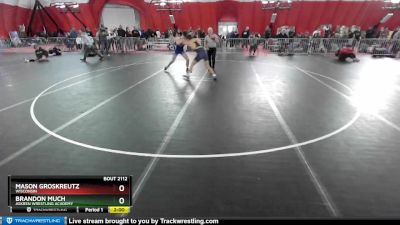 144 lbs Champ. Round 2 - Brandon Much, Askren Wrestling Academy vs Mason Groskreutz, Wisconsin