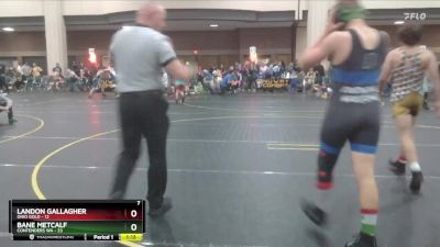 145 lbs Round 1 (6 Team) - Landon Gallagher, Ohio Gold vs Bane Metcalf, Contenders WA